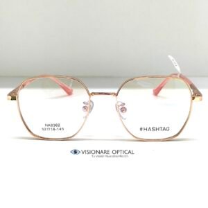 Montura Exagonal Oro Rosa